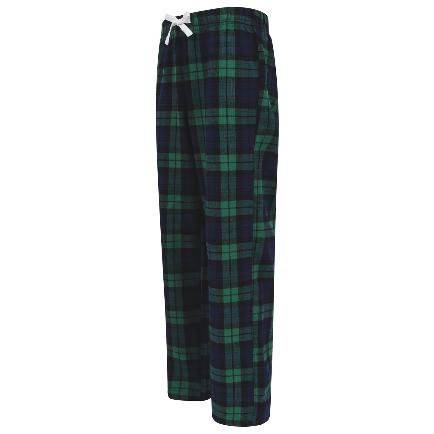 SF Minni Kids Tartan Lounge Pants Elasticated Waist 100% Cotton Flannel