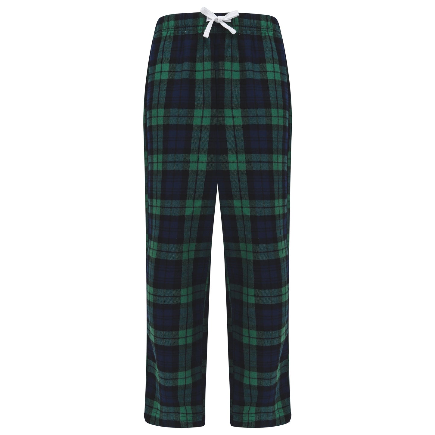 SF Minni Kids Tartan Lounge Pants Elasticated Waist 100% Cotton Flannel