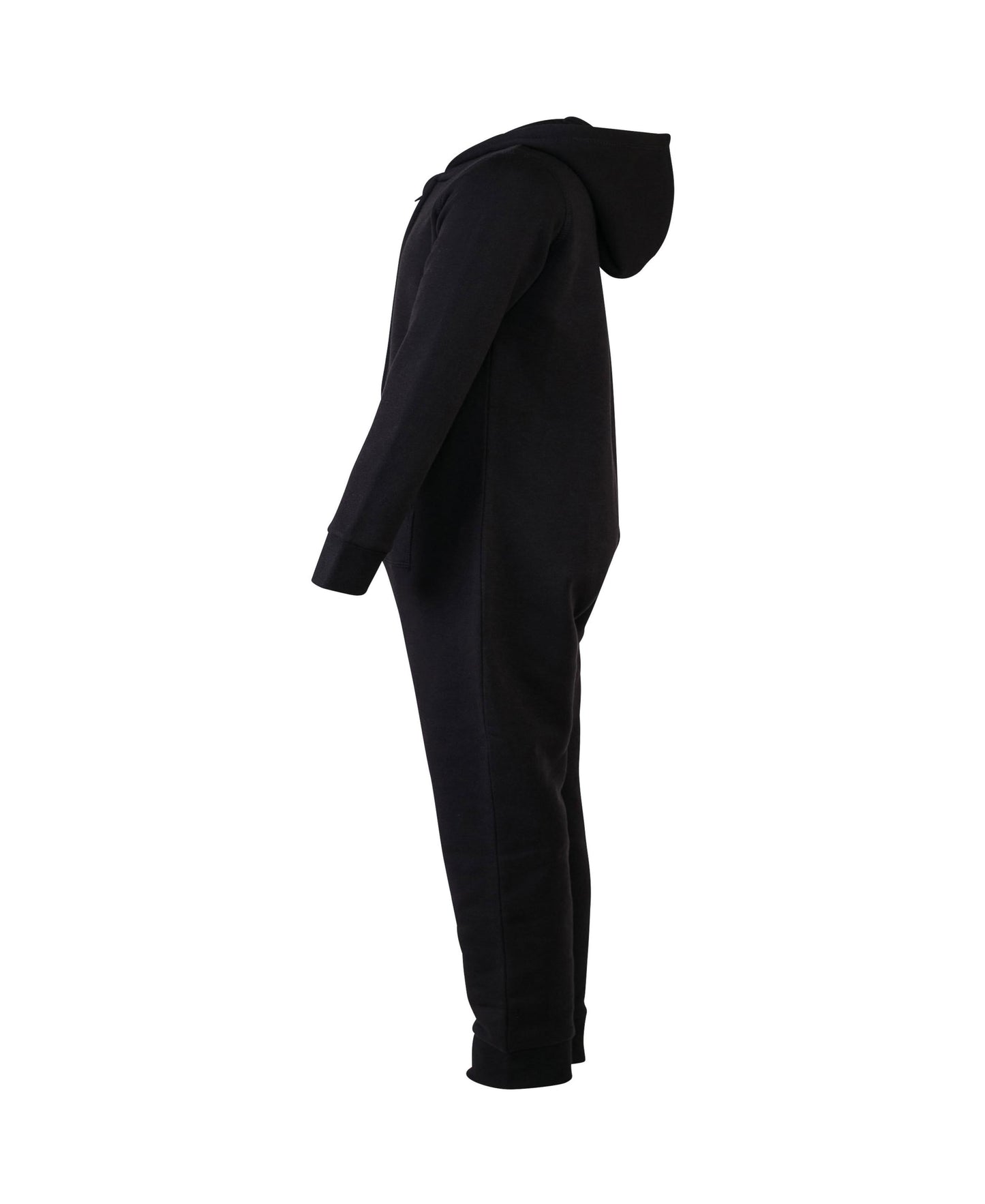 Sf Unisex Slim Fit All-In-One Loungewear with Zipper Front and Hood