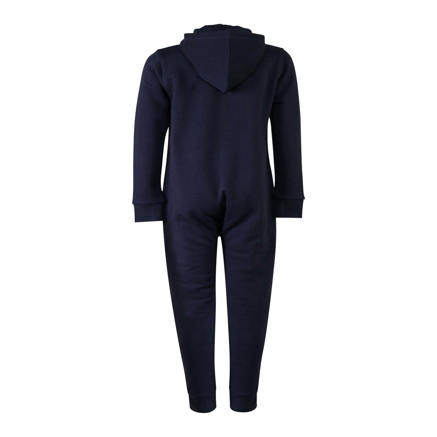 Sf Minni Kids Slim Fit All-In-One Loungewear with Front Zip and Kangaroo Pocket
