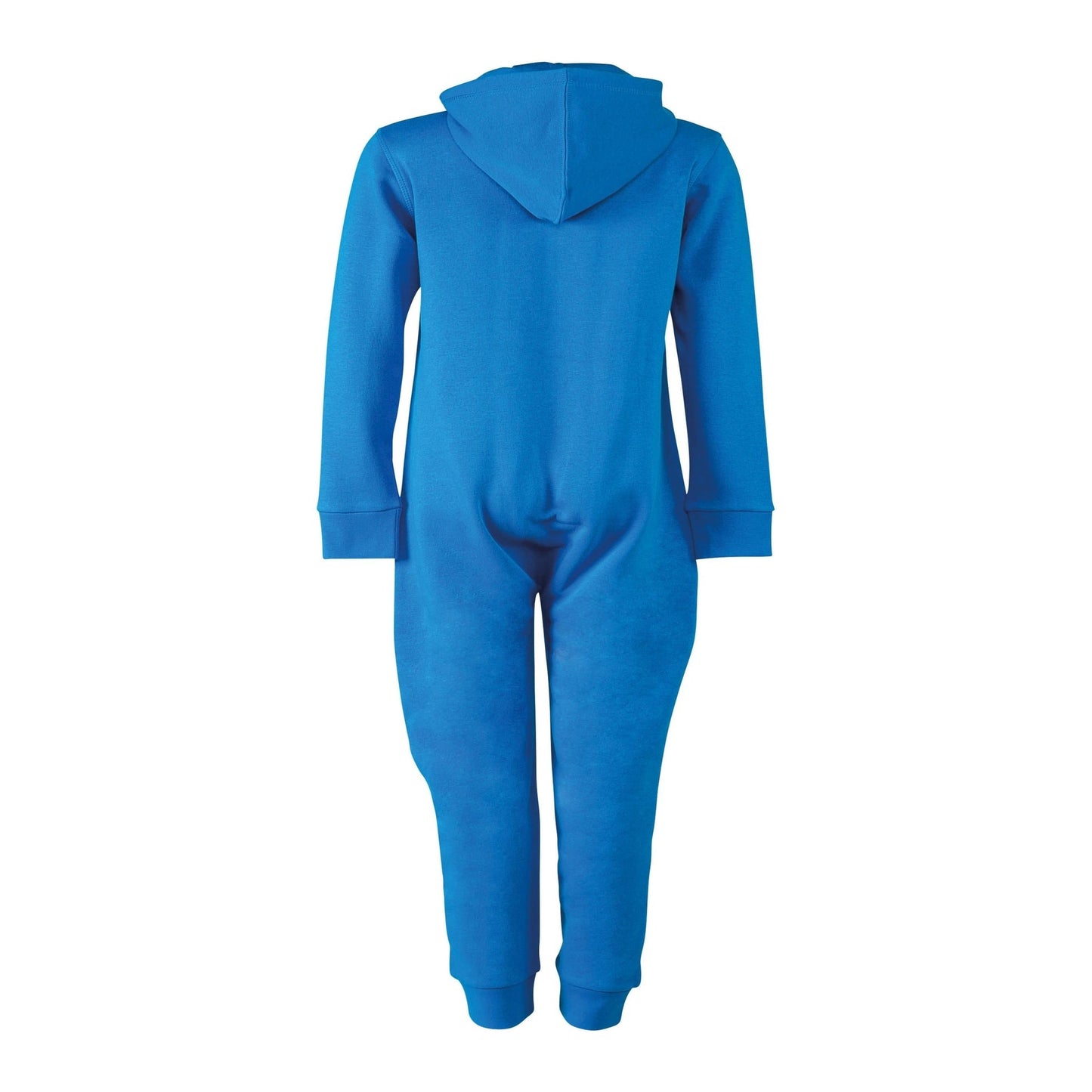 Sf Minni Kids Slim Fit All-In-One Loungewear with Front Zip and Kangaroo Pocket