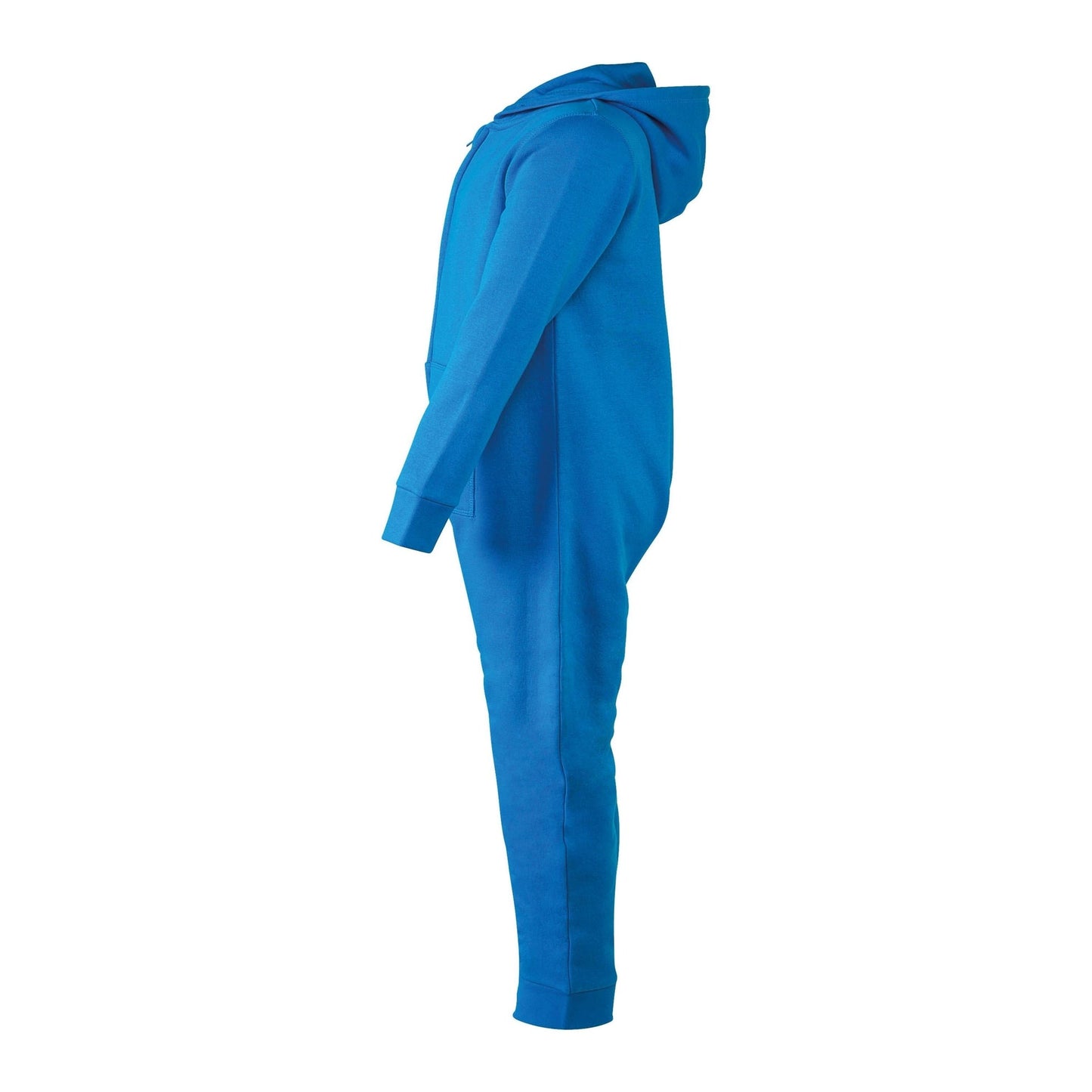 Sf Minni Kids Slim Fit All-In-One Loungewear with Front Zip and Kangaroo Pocket