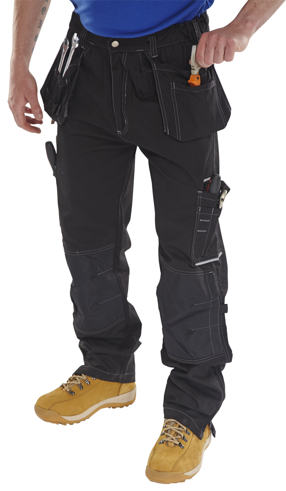 Beeswift Shawbury M/P Trousers Polycotton Multi Pocket Tool Pouches