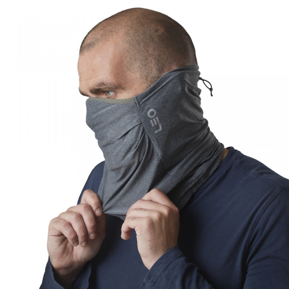 Leo Workwear EcoViz Snood HeiQ Viroblock 3-Layer Antimicrobial Comfort
