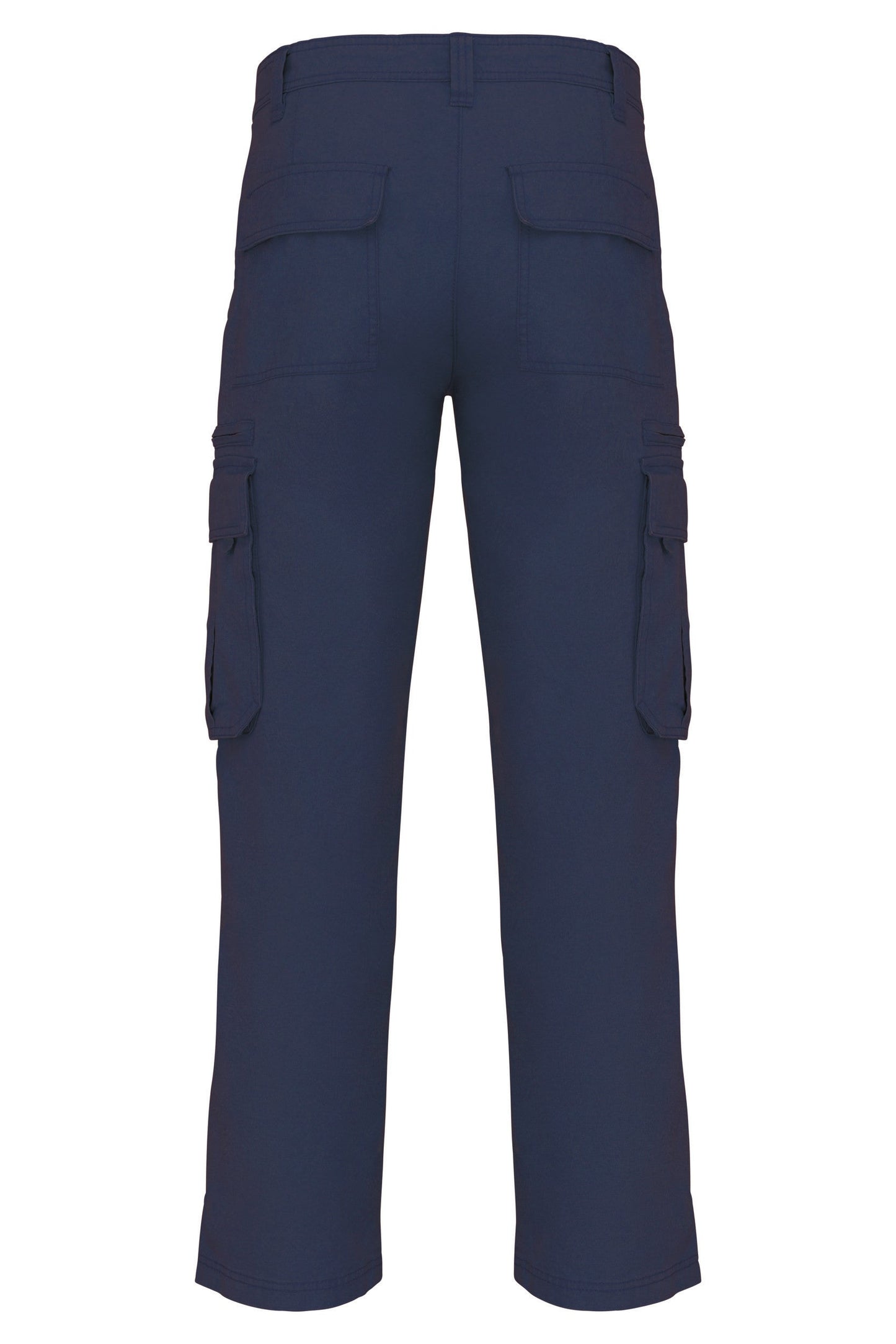 Kariban Multi Pocket Trousers 100% Cotton Heavy Canvas Zip Fly Unique Aged Look
