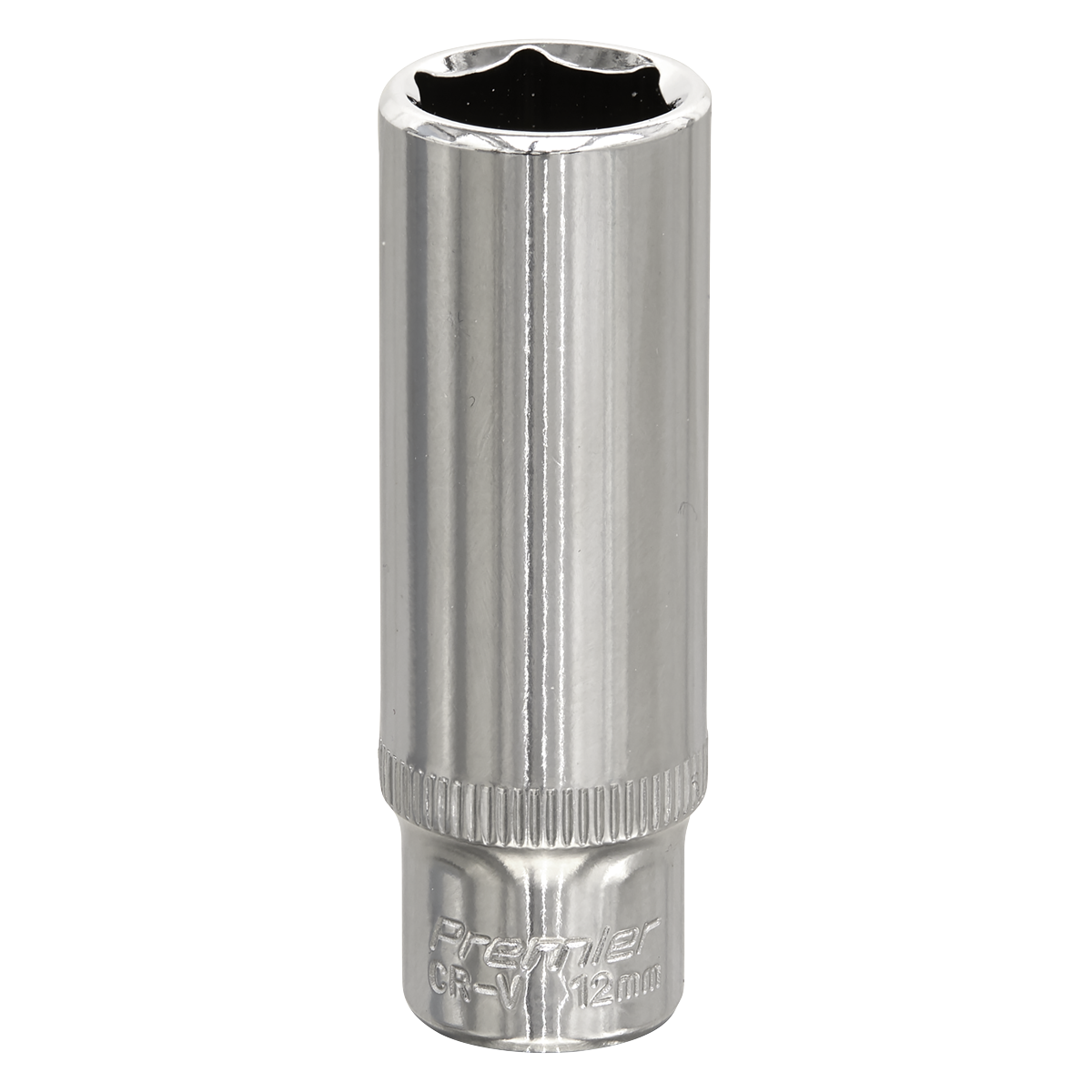 Sealey 12mm Deep WallDrive Socket 1/4" Drive Chrome Vanadium Lifetime Guarantee