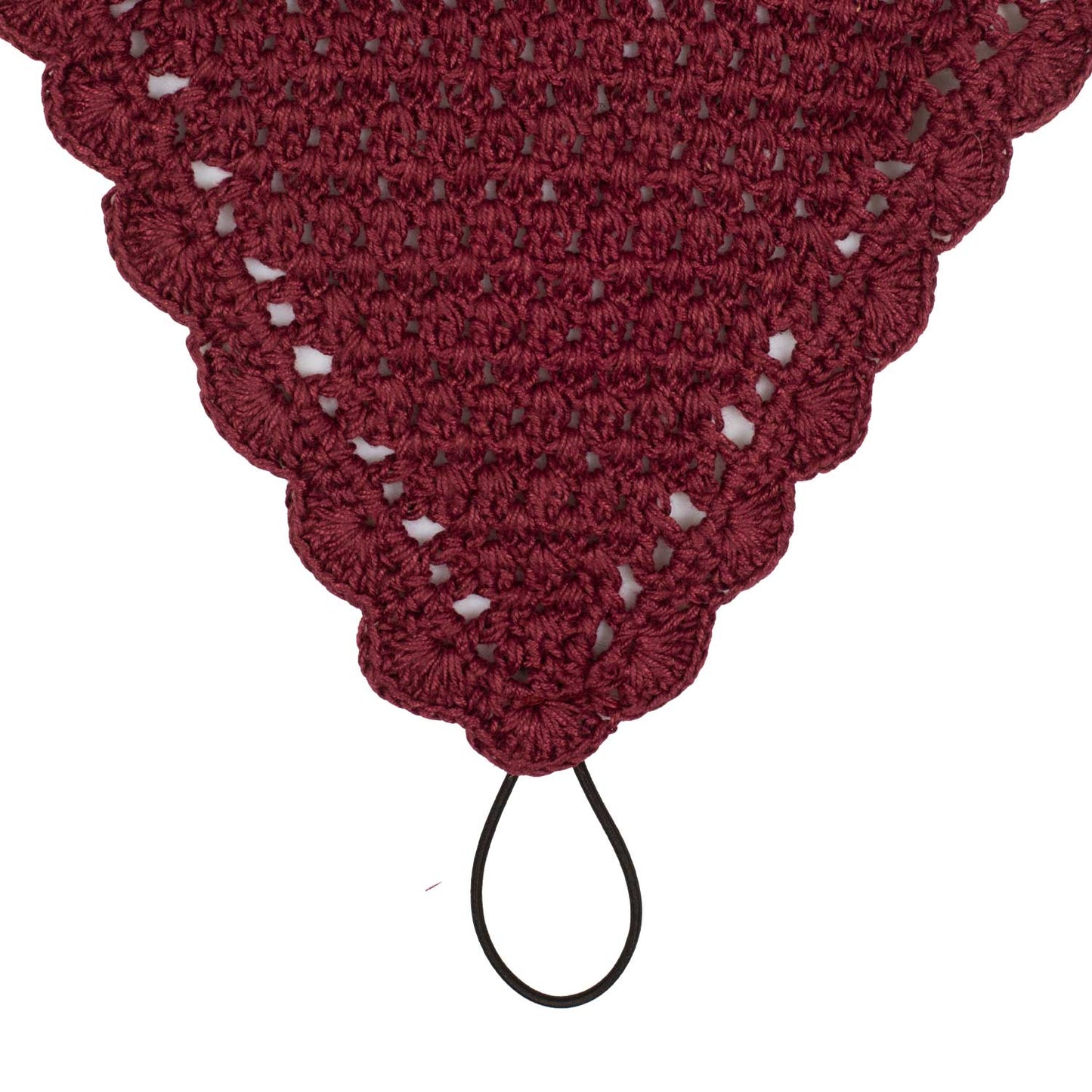 Equestro Horse Cotton Fly Veil With Noseband Attachment For Comfort
