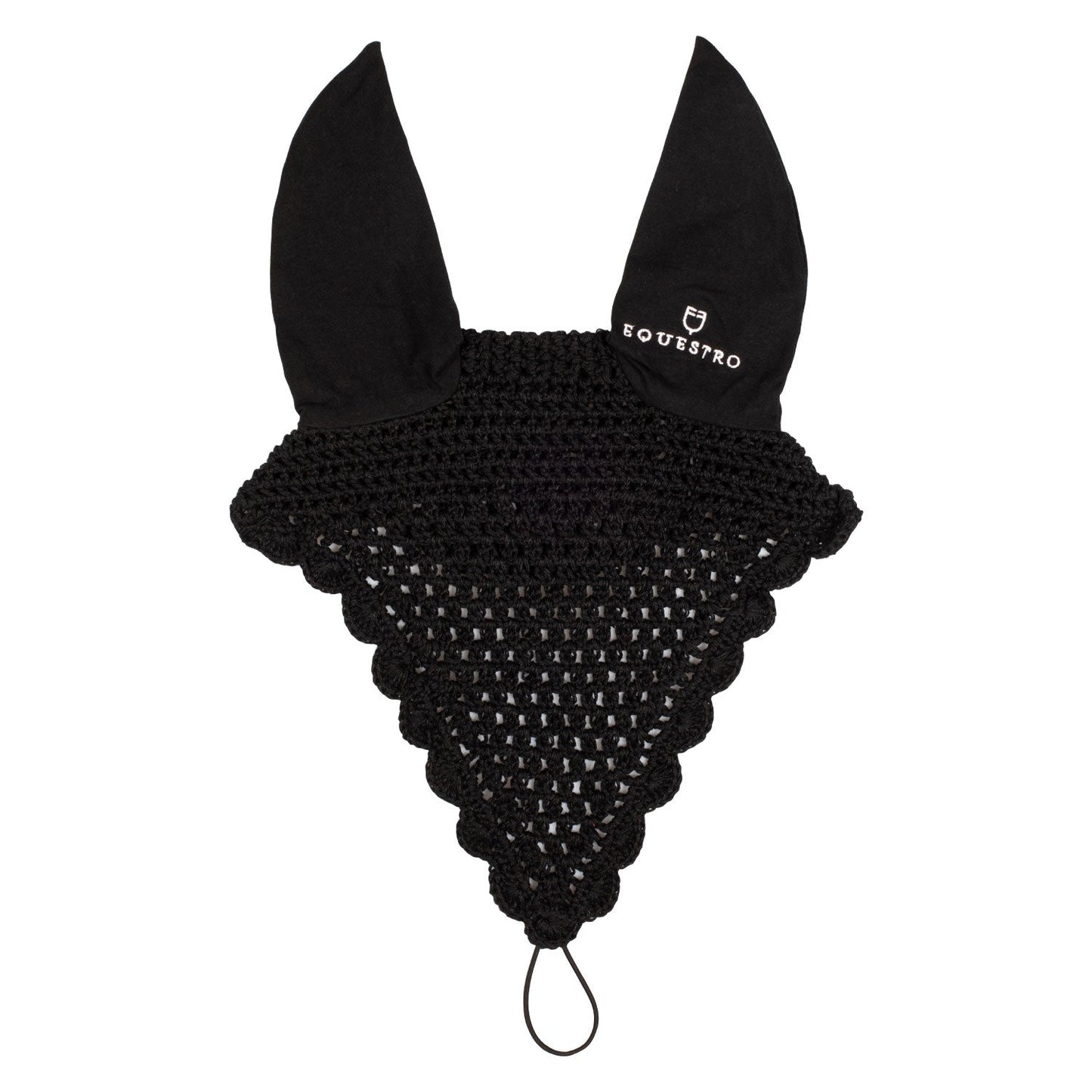 Equestro Horse Cotton Fly Veil With Noseband Attachment For Comfort