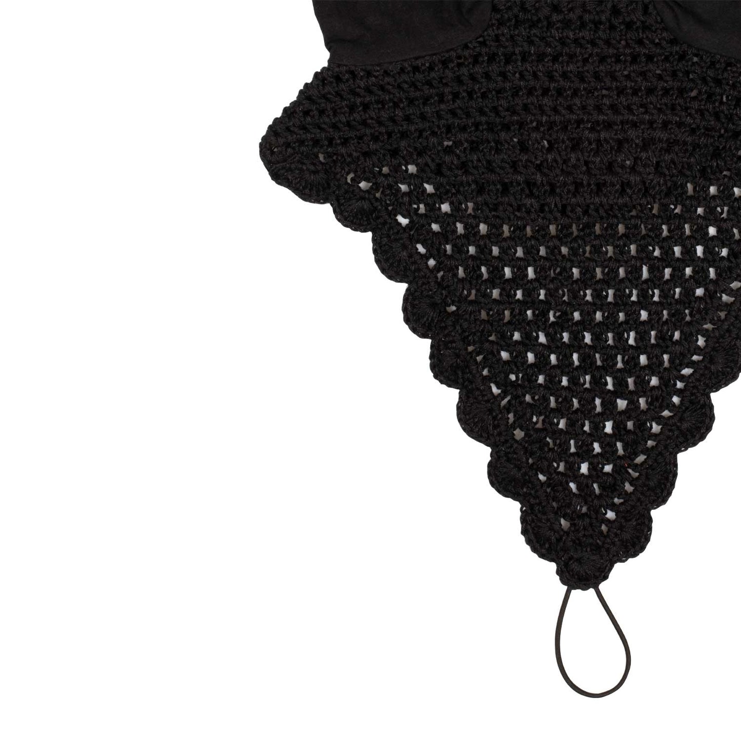 Equestro Horse Cotton Fly Veil With Noseband Attachment For Comfort