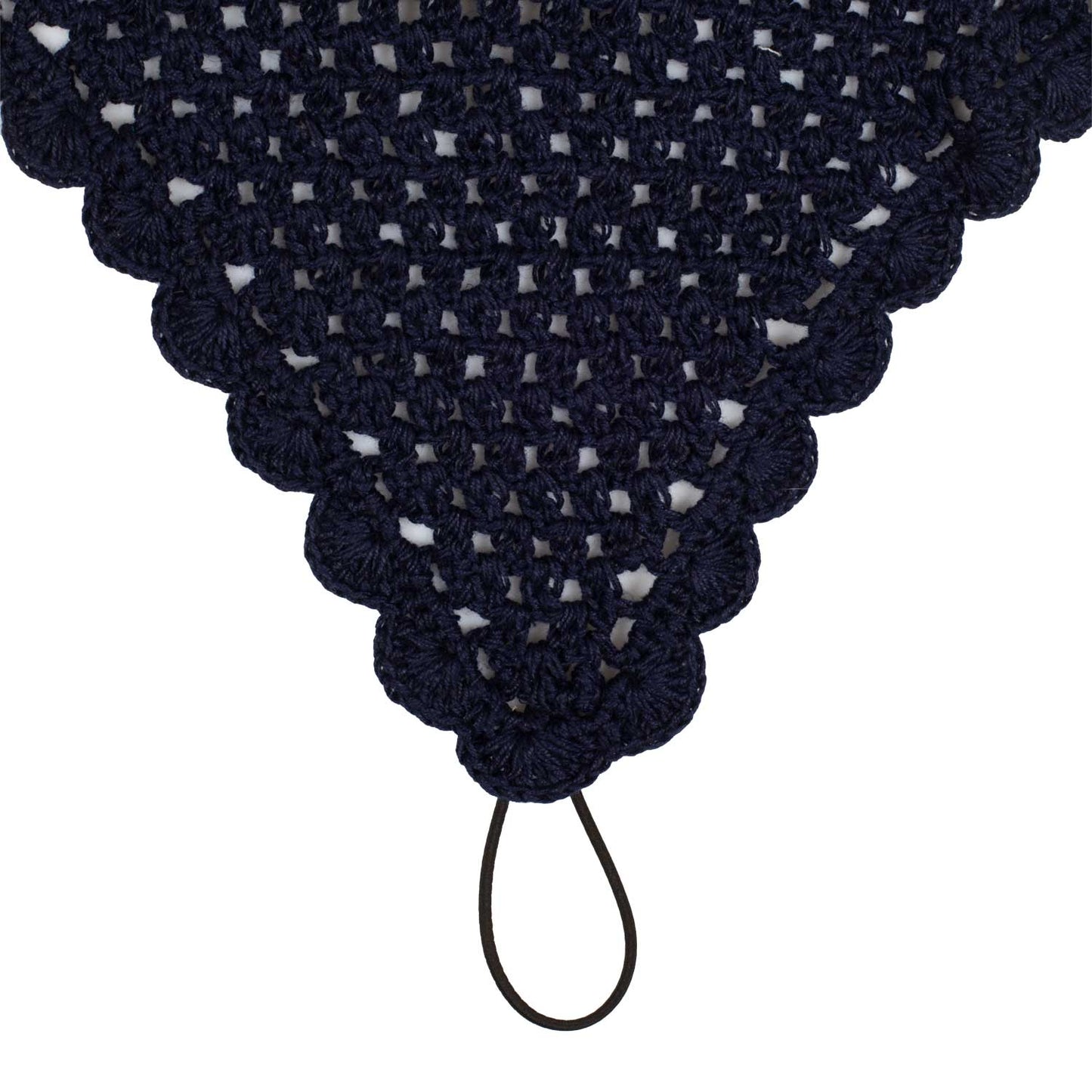Equestro Horse Cotton Fly Veil With Noseband Attachment For Comfort