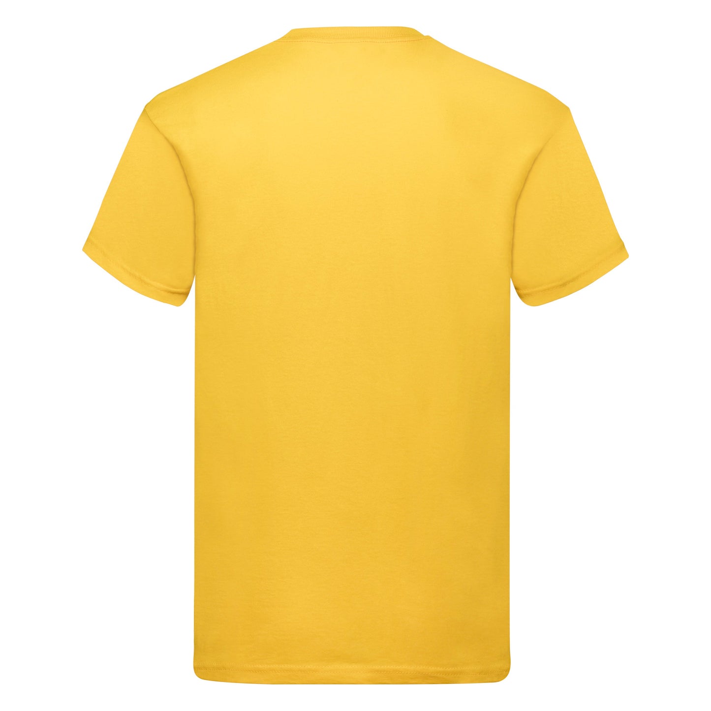 Fruit Of The Loom Original T-Shirt Sunflower Rib Crew Neck 100% Cotton