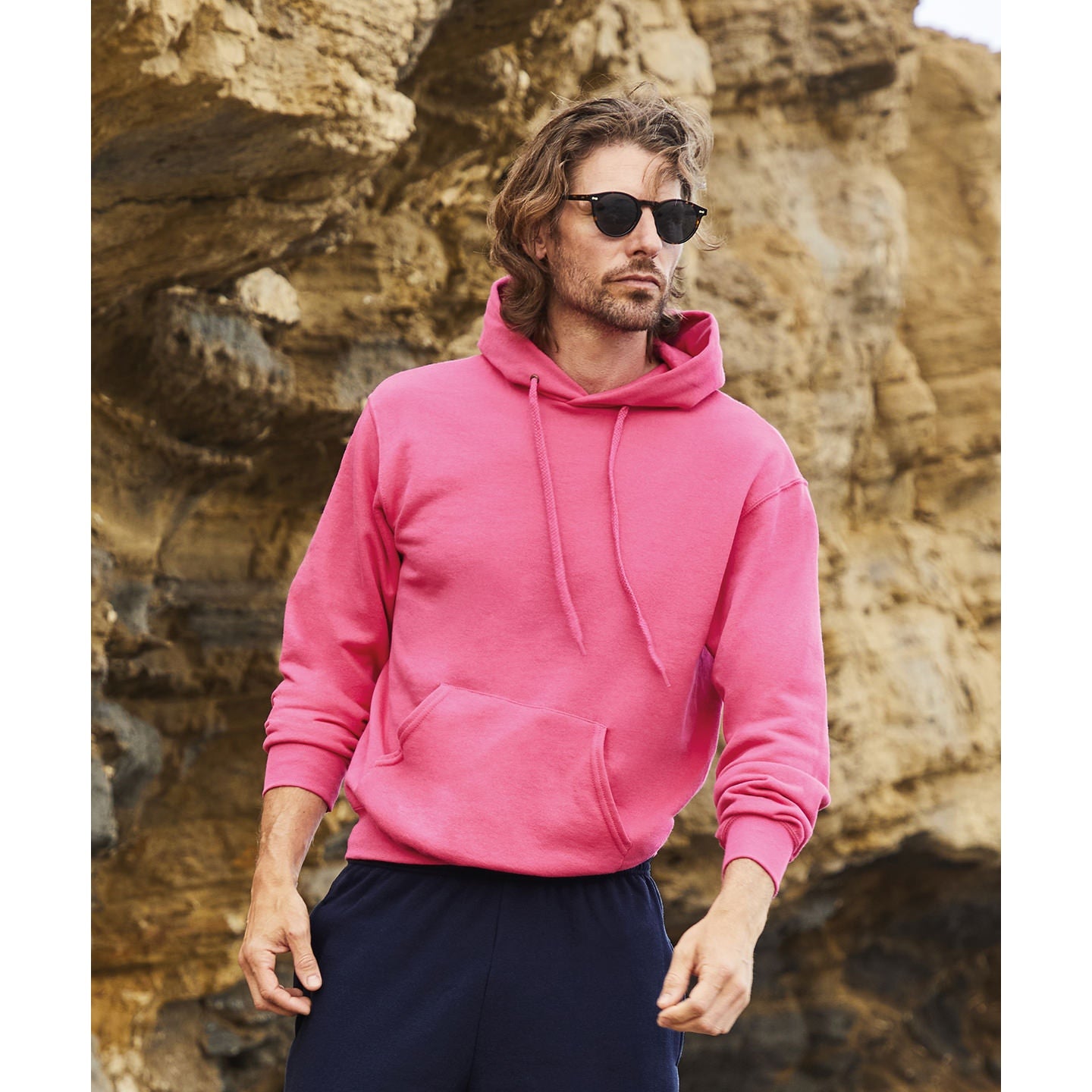 Fruit Of The Loom Classic Hooded Sweatshirt 80/20 Kelly Green Size S-5XL