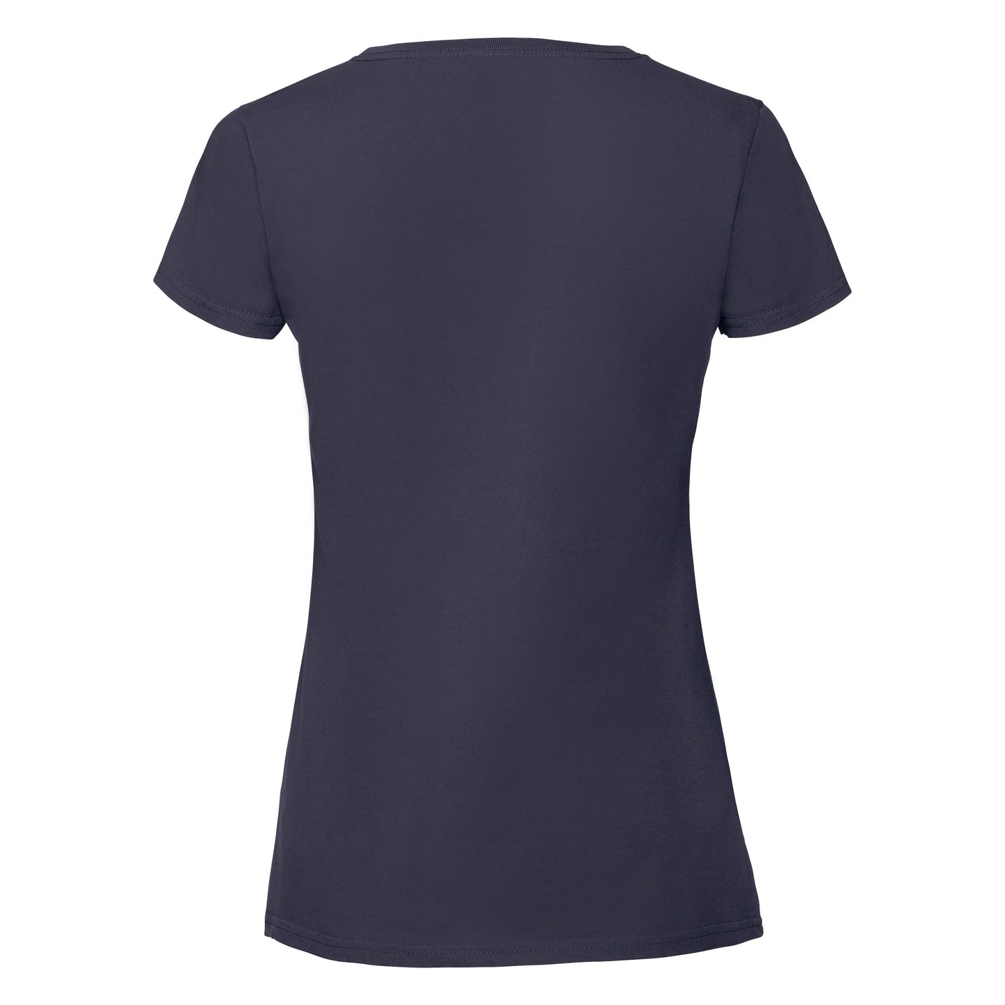 Fruit Of The Loom Women's Iconic 195 Ringspun T-Shirt Deep Navy Soft Fit