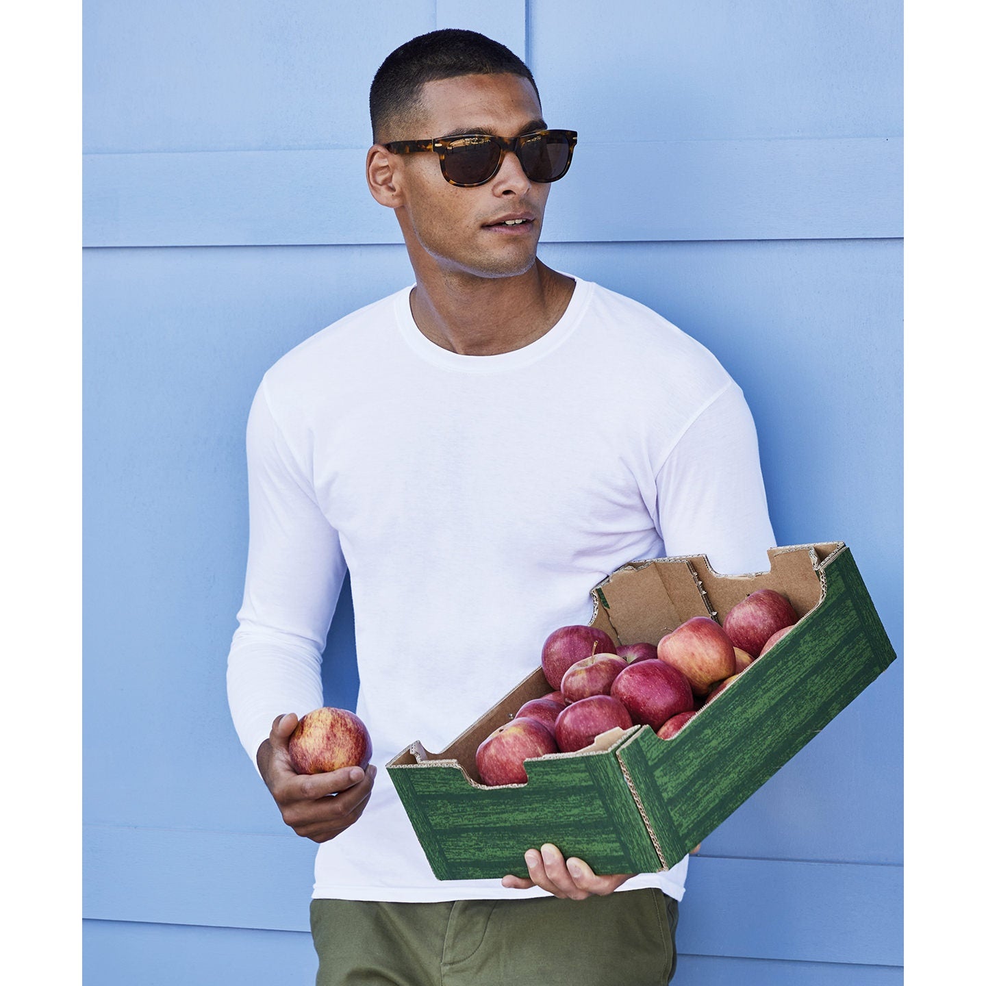 Fruit Of The Loom Iconic 150 Classic Long Sleeve T-Shirt Soft Cotton Casual Fit