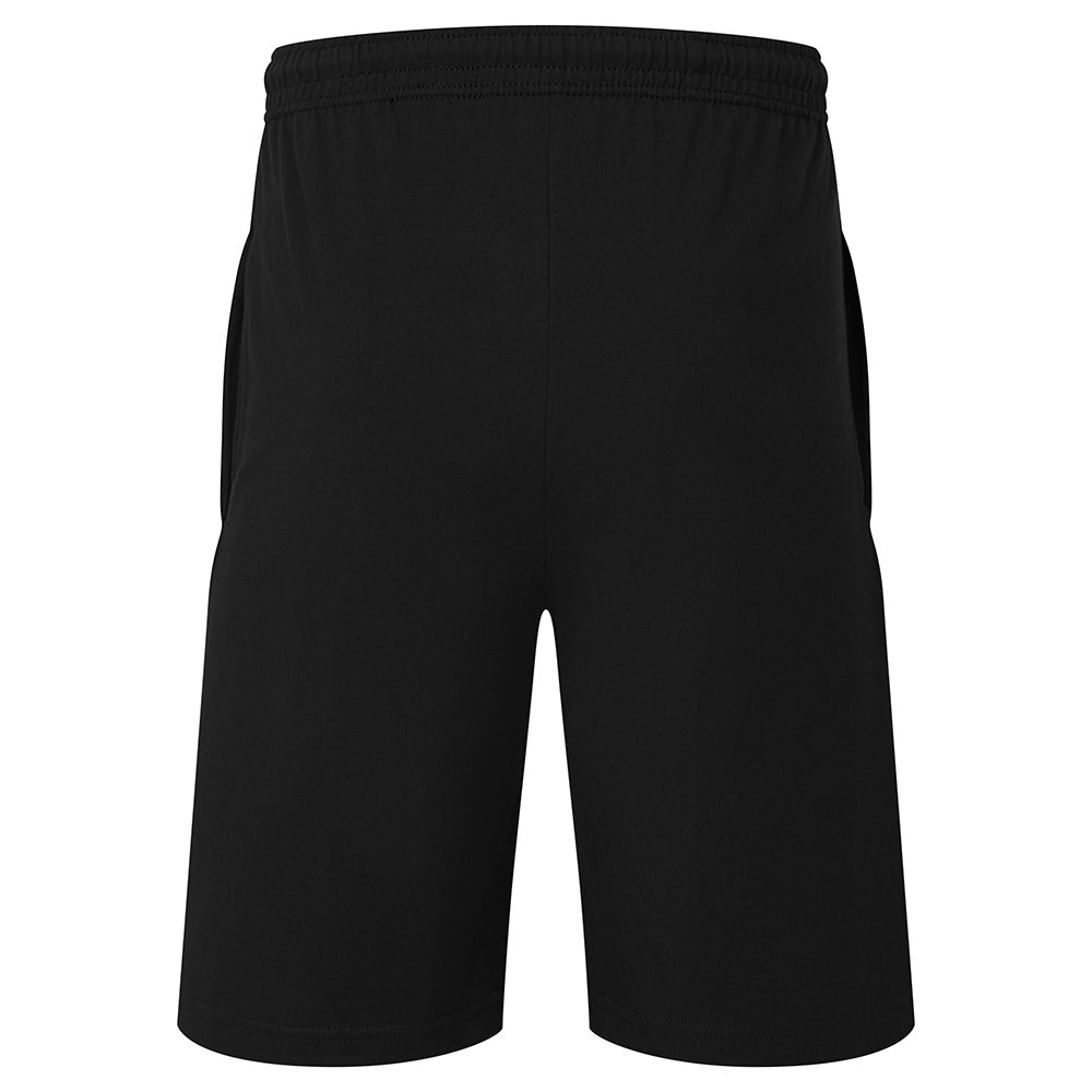 Fruit Of The Loom Iconic 195 Jersey Shorts 100% Cotton Elastic Waist Pockets