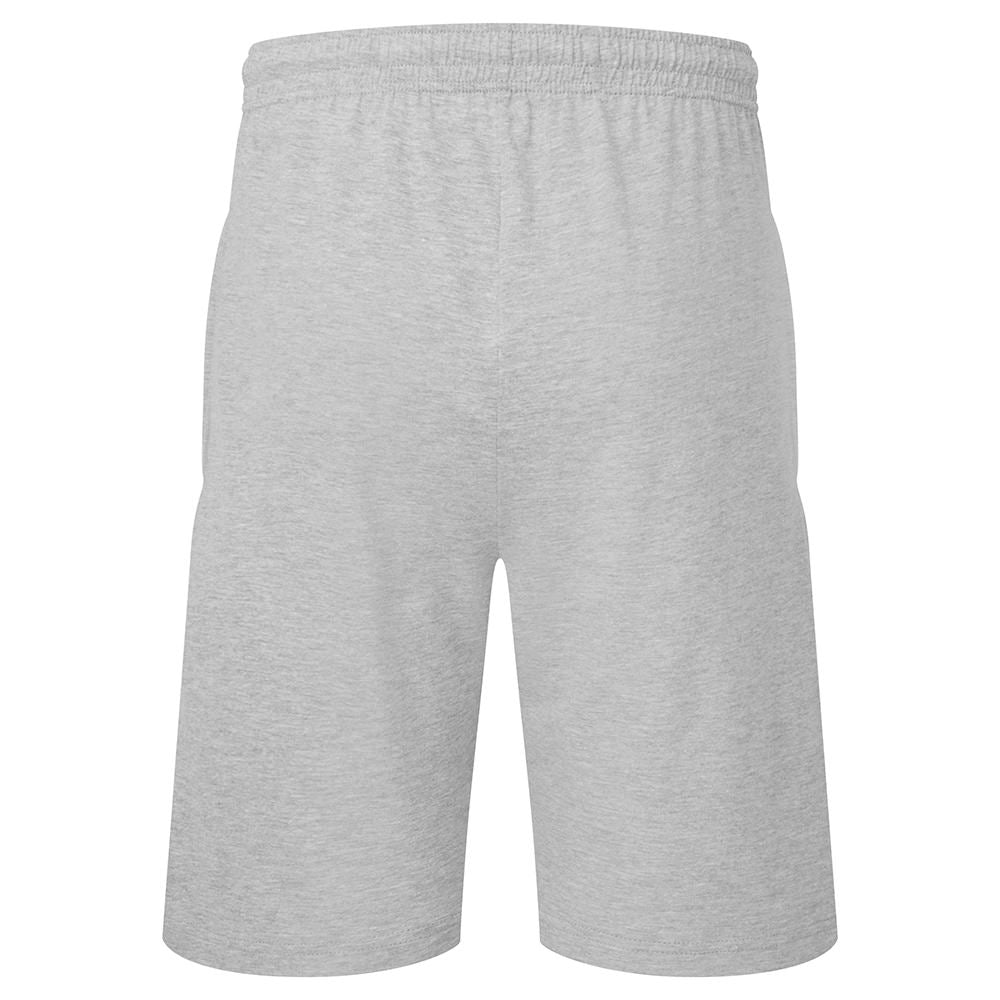 Fruit Of The Loom Iconic 195 Jersey Shorts 100% Cotton Elastic Waist Pockets