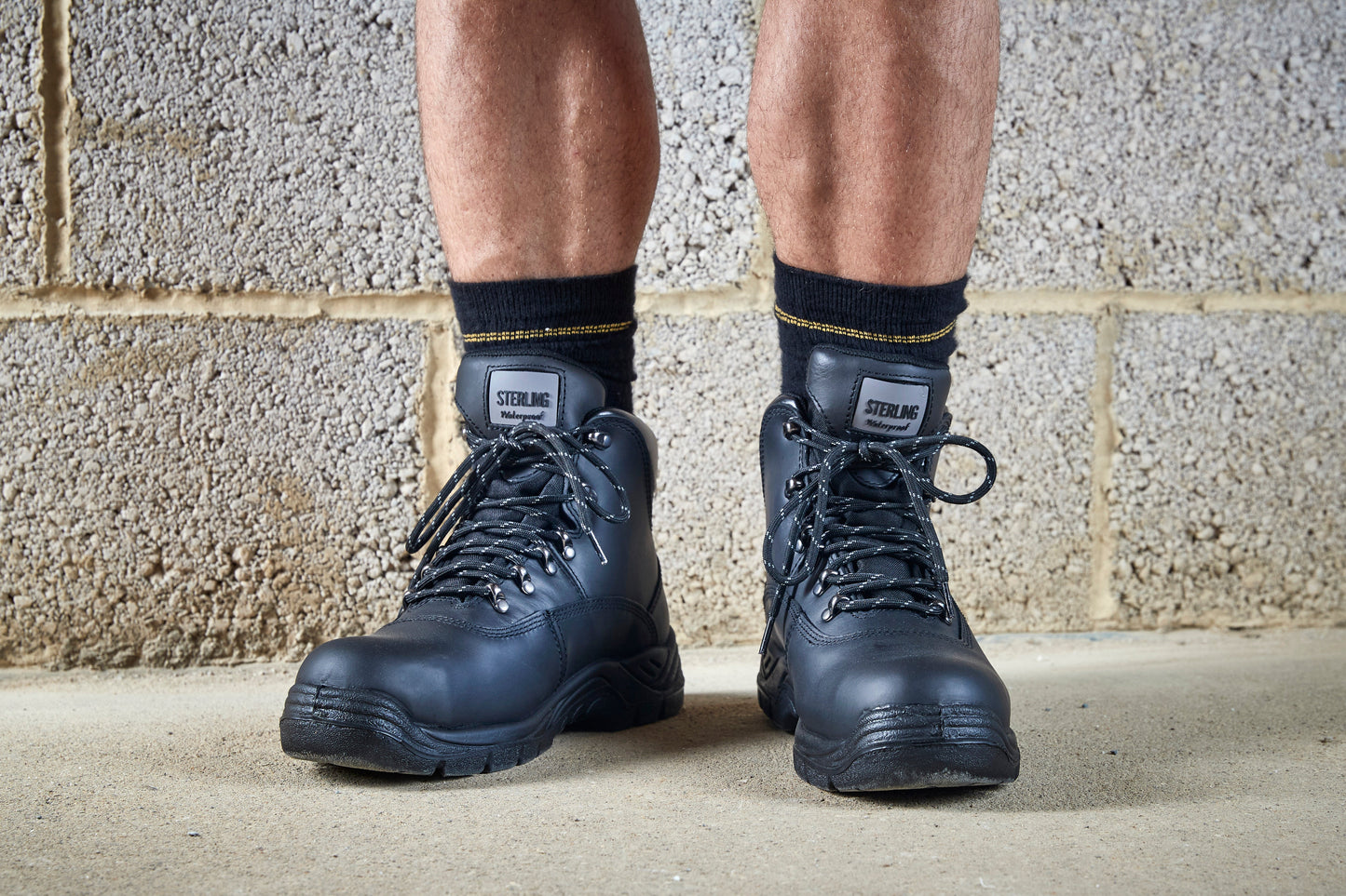 Apache Waterproof Safety Hiker Boots Steel Toe Anti-Static Comfort Size Options