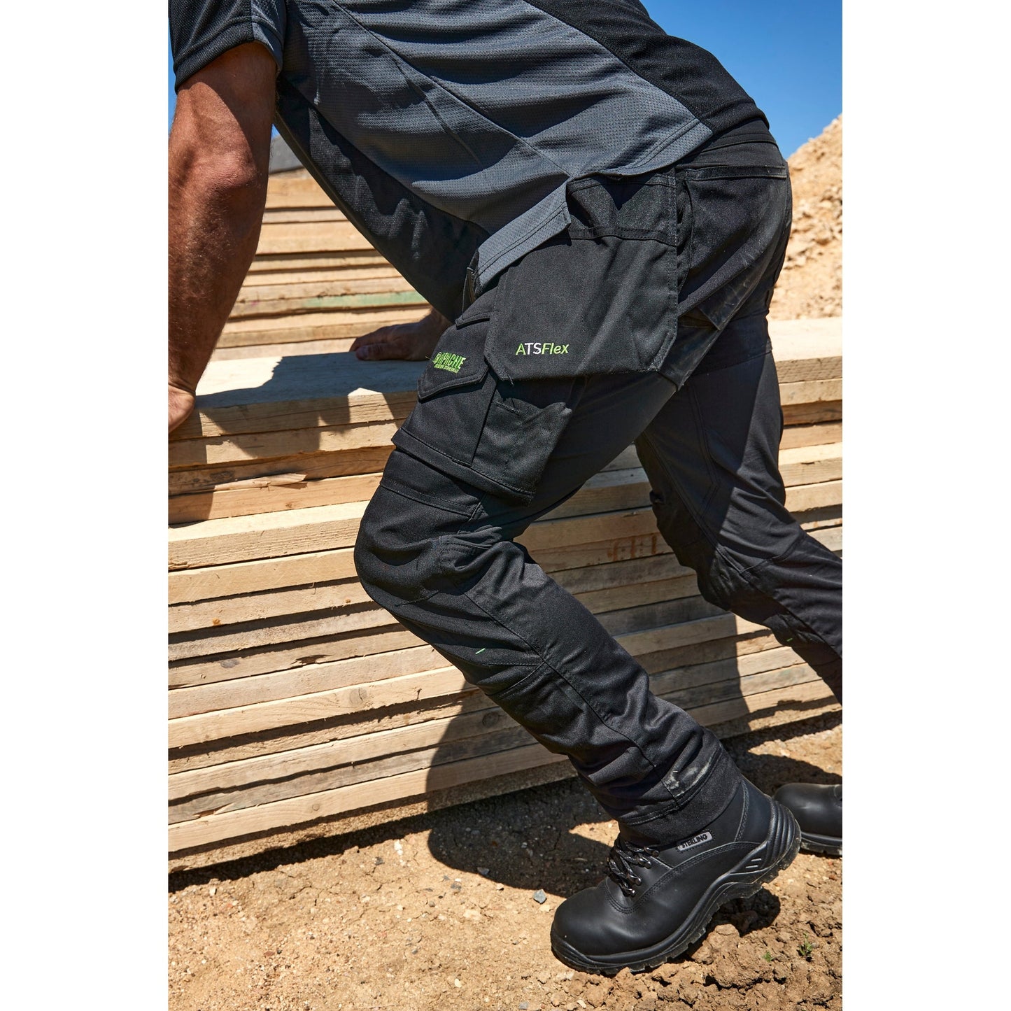 Apache Waterproof Safety Hiker Boots Steel Toe Anti-Static Comfort Size Options