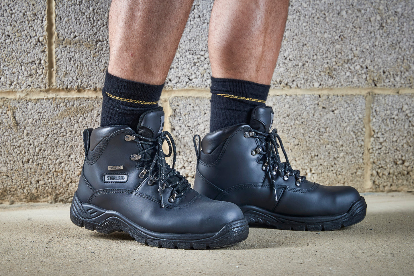 Apache Waterproof Safety Hiker Boots Steel Toe Anti-Static Comfort Size Options