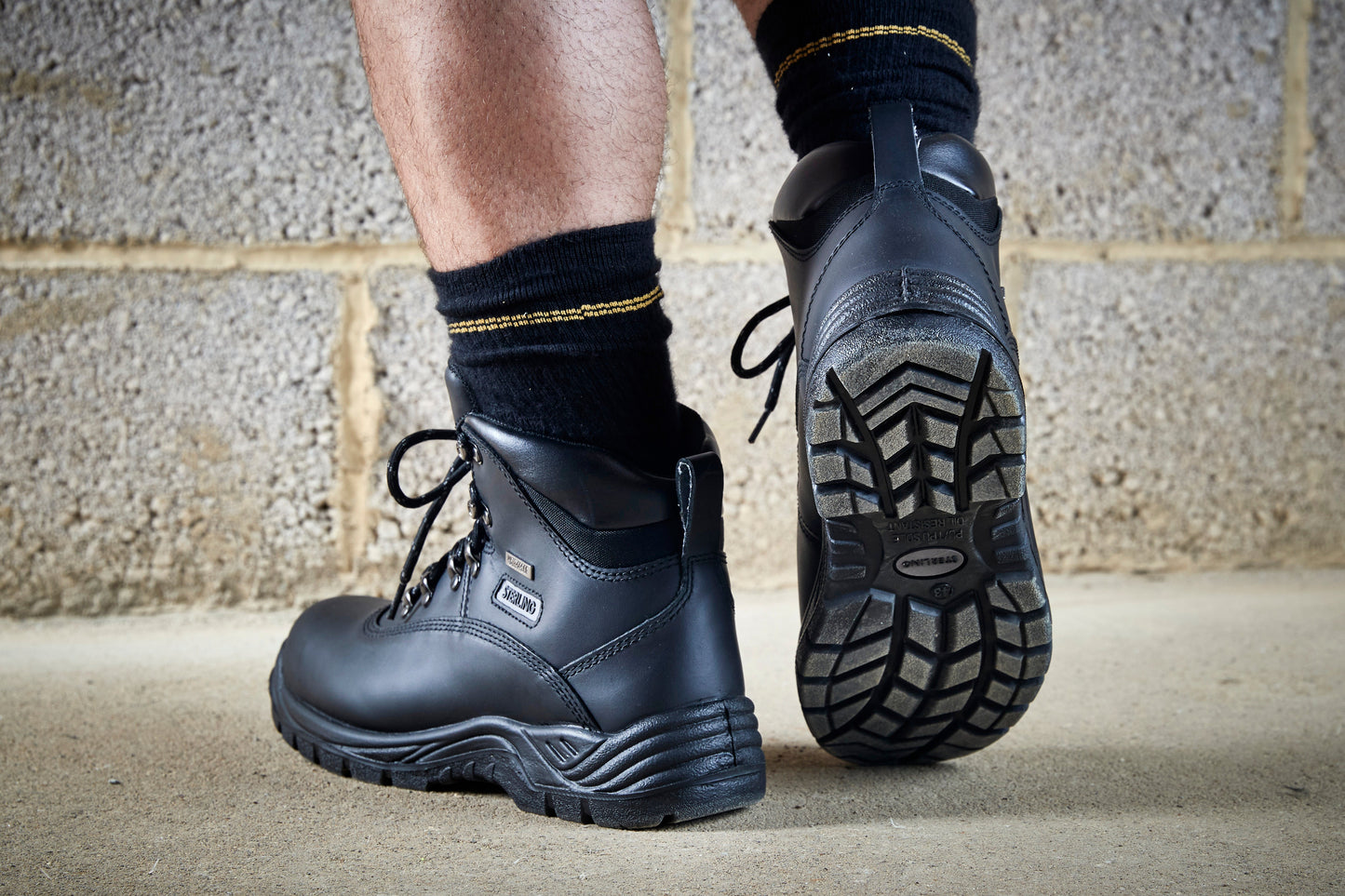 Apache Waterproof Safety Hiker Boots Steel Toe Anti-Static Comfort Size Options