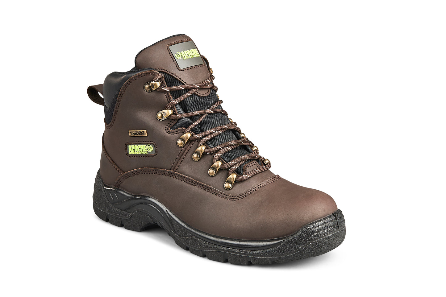 Apache Waterproof Safety Hiker Boots Steel Toe Anti-Static Comfort Size Options