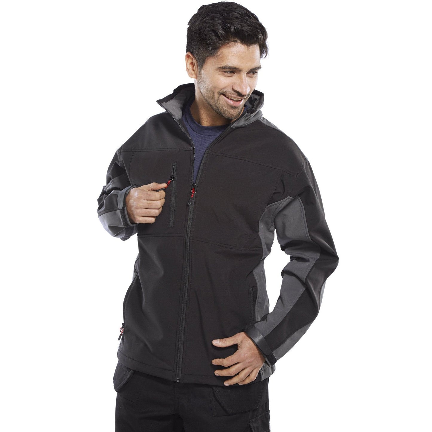 Beeswift Soft Shell Jacket Waterproof Windproof Lightweight Outdoor Wear