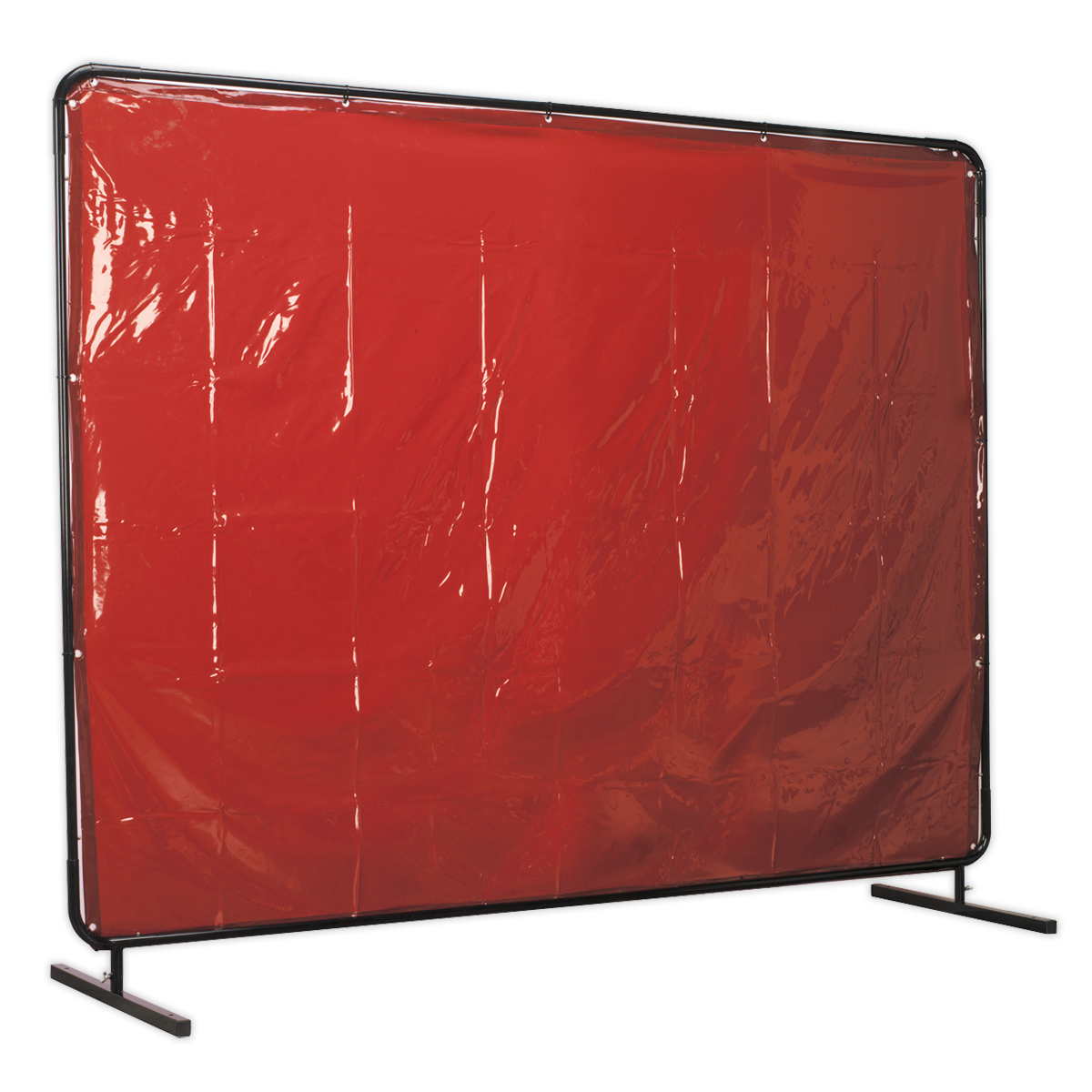 Sealey Amber Welding Curtain EN ISO 25980:2014 with 2.4x1.75m Frame