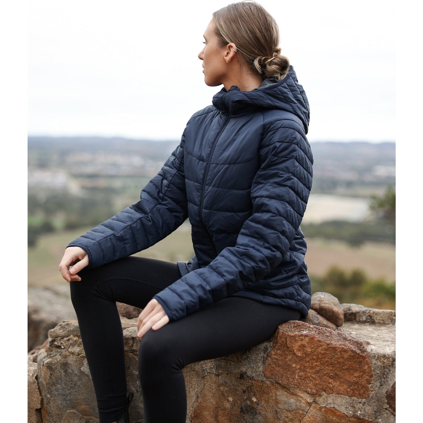 Stormtech Women's Stavanger Thermal Shell Jacket Packable Hooded Puffer