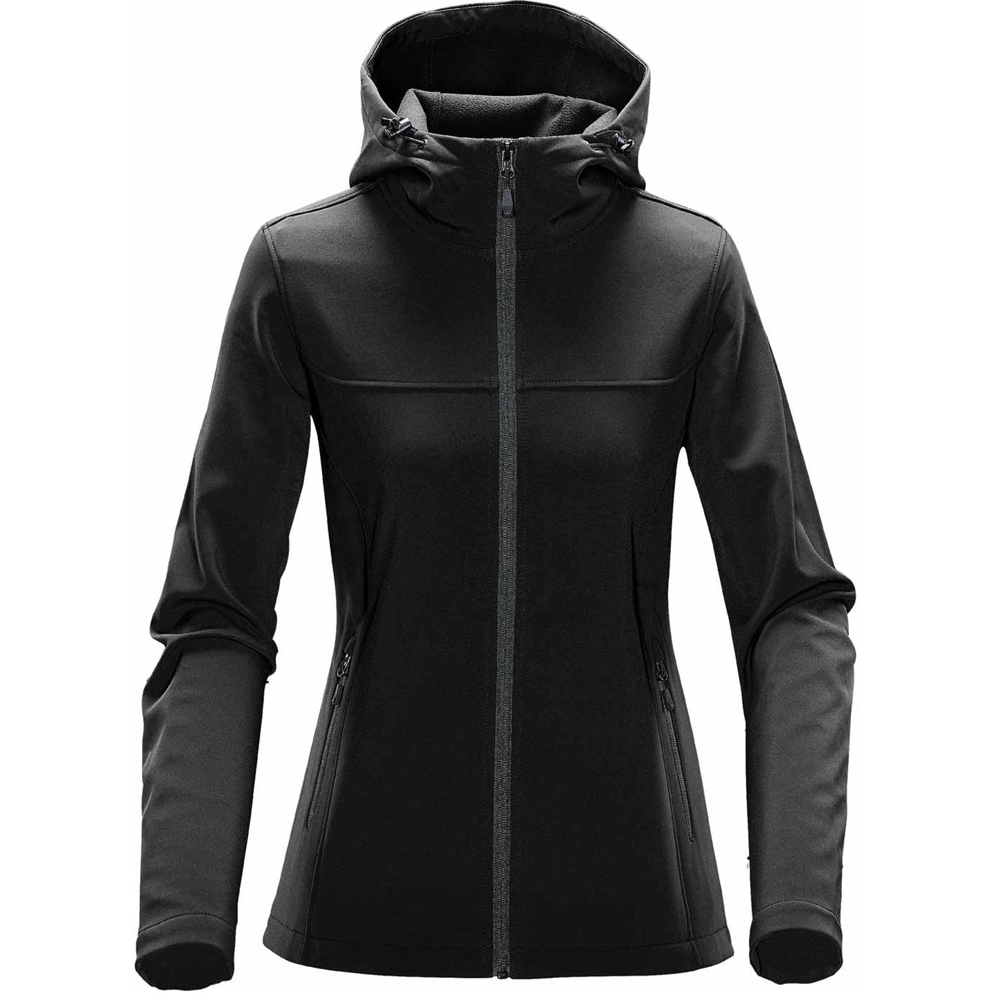 Stormtech Women's Orbiter Softshell Hoodie Water-Repellent Fleece Lined Pockets