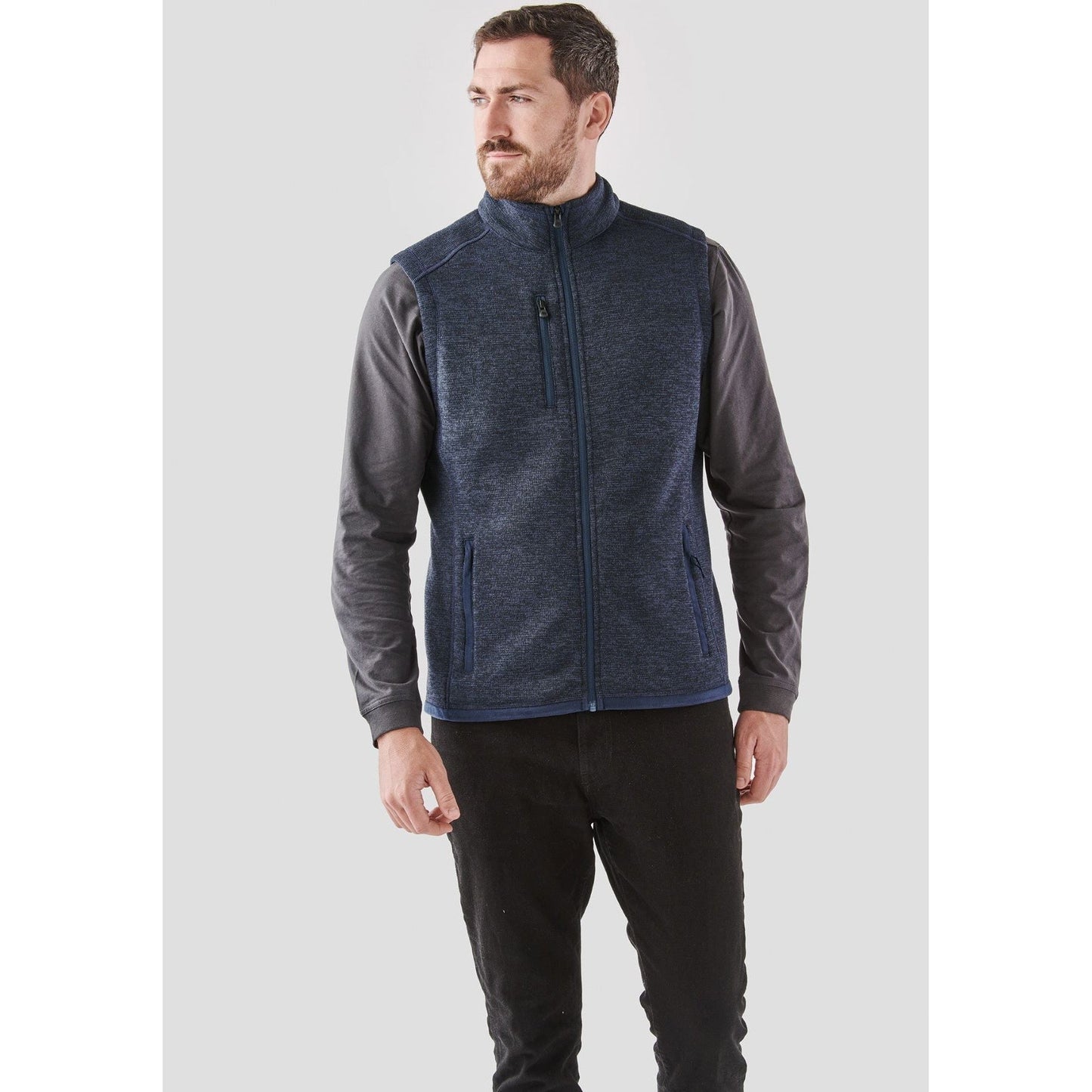 Stormtech Avalante Fleece Vest Â¼-Zip Recycled Polyester Warmth Sustainable
