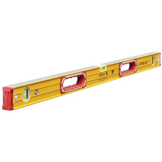 Stabila 196-2-100 Spirit Level 100cm 3 Vial Accurate Lightweight Metal Tool