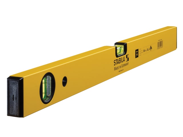 Stabila 70-60 Spirit Level 60cm 2 Vial Plumb and Horizontal Accuracy 0.5mm/m
