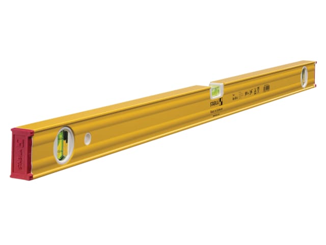 Stabila 80 AS-2 Spirit Level 90cm 3 Vials High Accuracy Durable Aluminium
