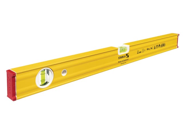 Stabila 80 ASM Magnetic Spirit Level 60cm with Strong Rare-Earth Magnets
