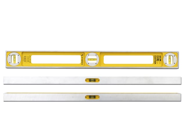 Stabila 83S Level Double Plumb 60cm 3 Vials Accurate Light Metal Tool