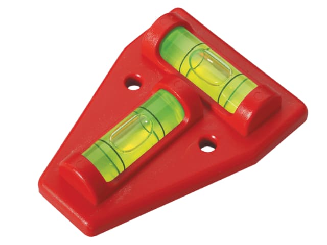 Stabila 2D Plastic Level with 2 Vials for DIY Home and Camping Use