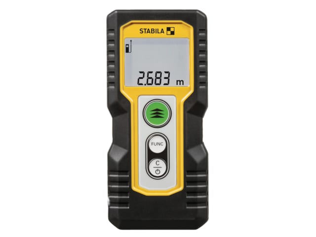 Stabila LD 220 Laser Distancer 30m Compact Measuring Tool with Backlit Screen