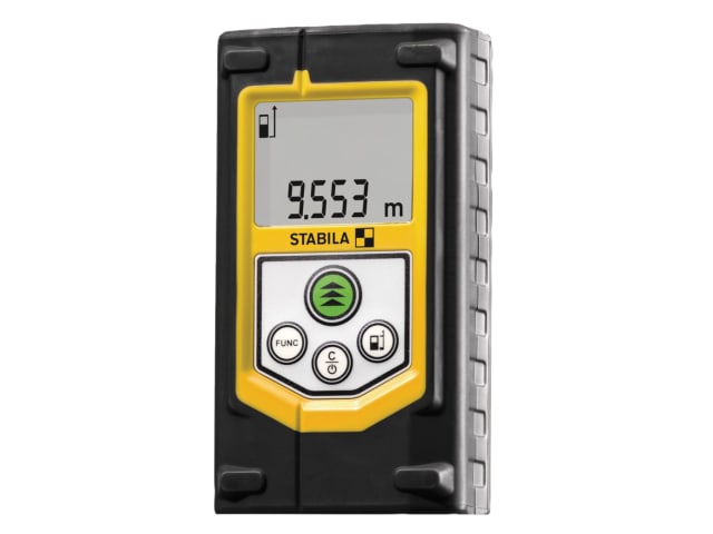 Stabila LD 320 Laser Distancer 60m Compact Measuring Tool with Backlit Screen