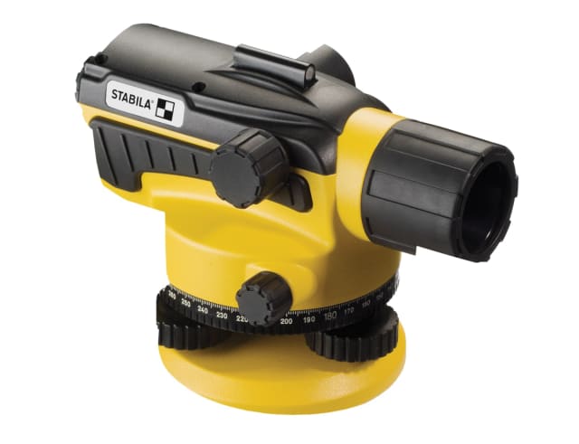 Stabila OLS 26 Optical Level 26x Magnification IP54 with Carry Case & Tools