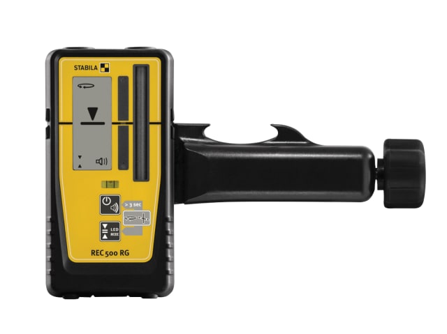 Stabila REC 500 RG Rotation Line Receiver with Digital Display and LED Guidance