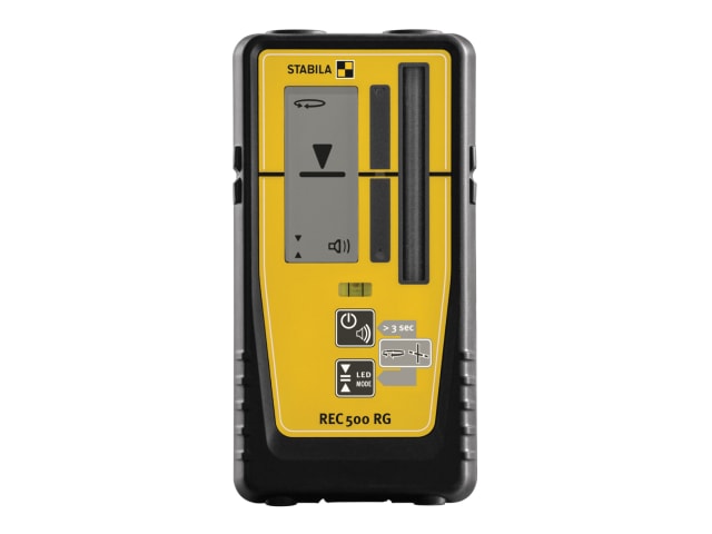 Stabila REC 500 RG Rotation Line Receiver with Digital Display and LED Guidance