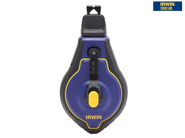 IRWIN Speedline Pro Chalk Reel Set 30m with 6:1 Gears and Blue Chalk