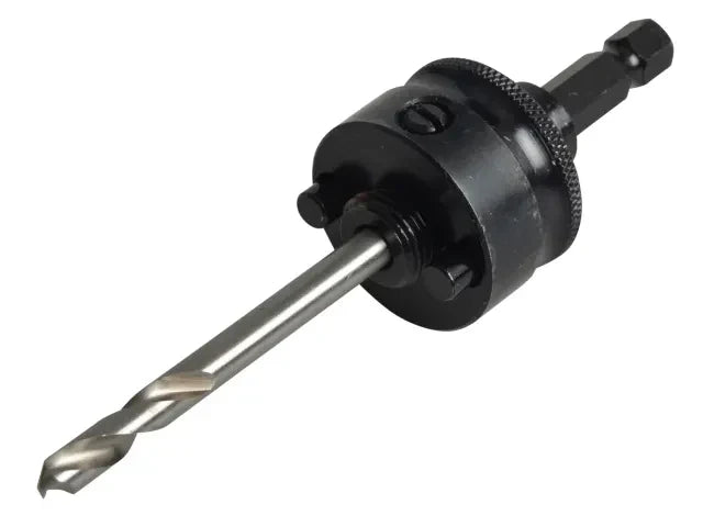 Starrett A10E Arbor for 32-210mm Holesaws with Extra Long Pilot Drill