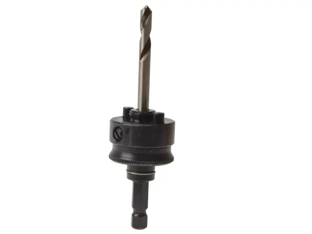 Starrett A10 Arbor for 32-210mm Holesaws with Quick Hitch and Pilot Drill