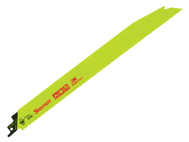 Starrett BTR121014-5 Bi-Metal King Cut Demolition Blade 300mm 10-14 TPI Pack 5
