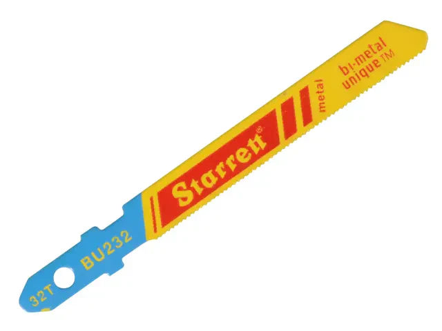 Starrett BU232-5 Metal Cutting Jigsaw Blades Pack of 5 TPI 32 Regular Wavy