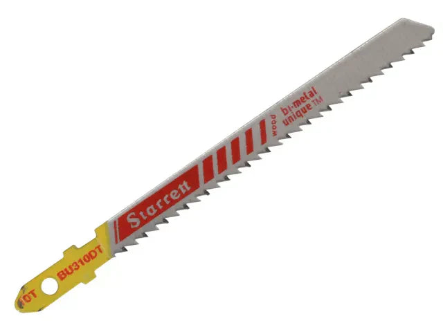 Starrett BU310DT-5 Jigsaw Blades Pack of 5 Wood Cutting 75mm Tapered 10 TPI