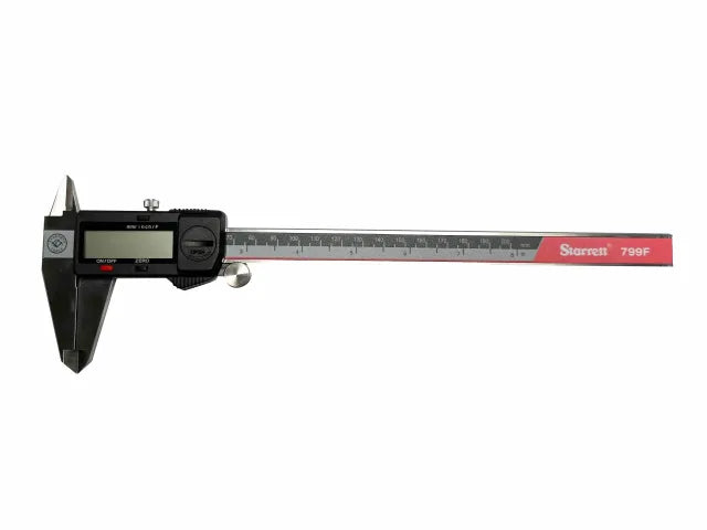 Starrett 200mm Fractional Display Caliper Stainless Steel LCD Measurement Tool