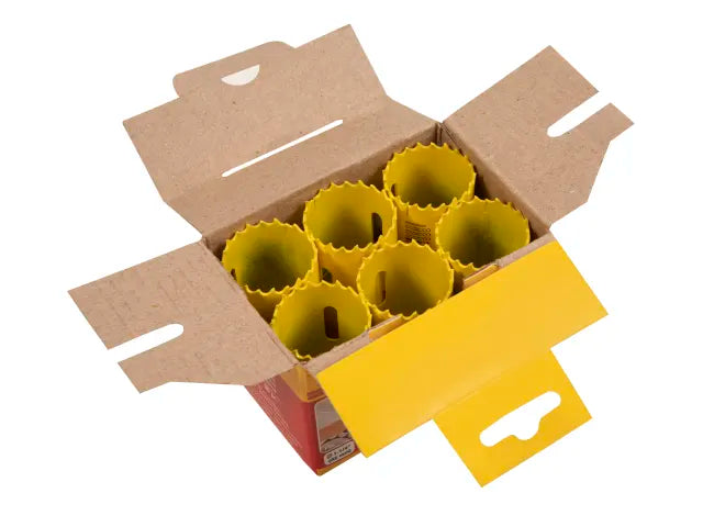 Starrett FCH0114 Fast Cut Bi-Metal Holesaw 32mm Pack of 6 for Steel Cutting