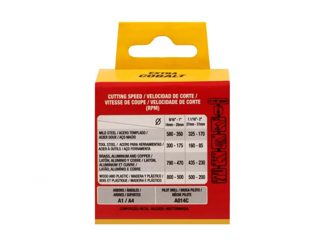 Starrett FCH2532 20mm Fast Cut Bi-Metal Holesaw Bulk Pack of 6 for Steel